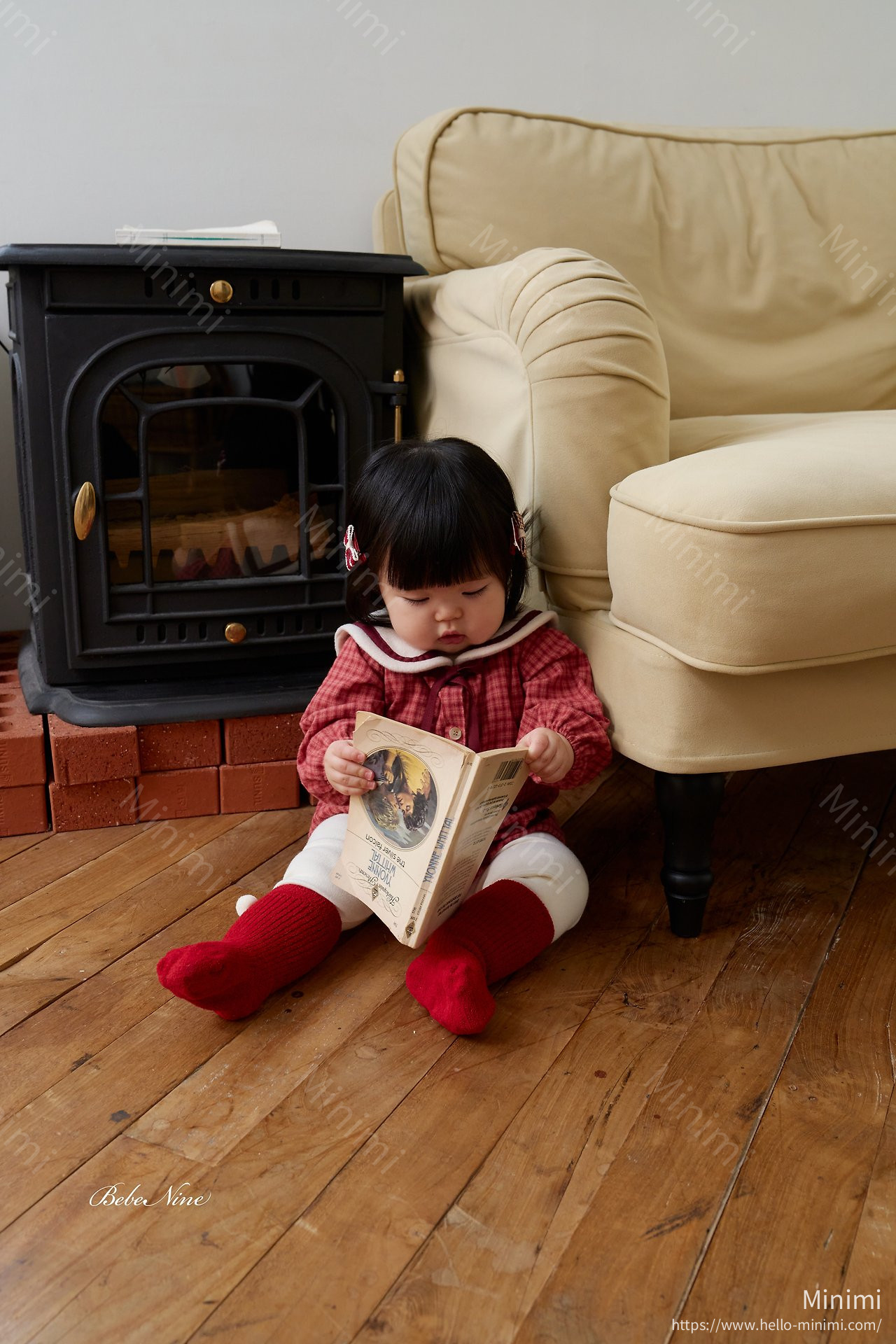 bebe nine Ribbon Sailor Romper 細節圖 11