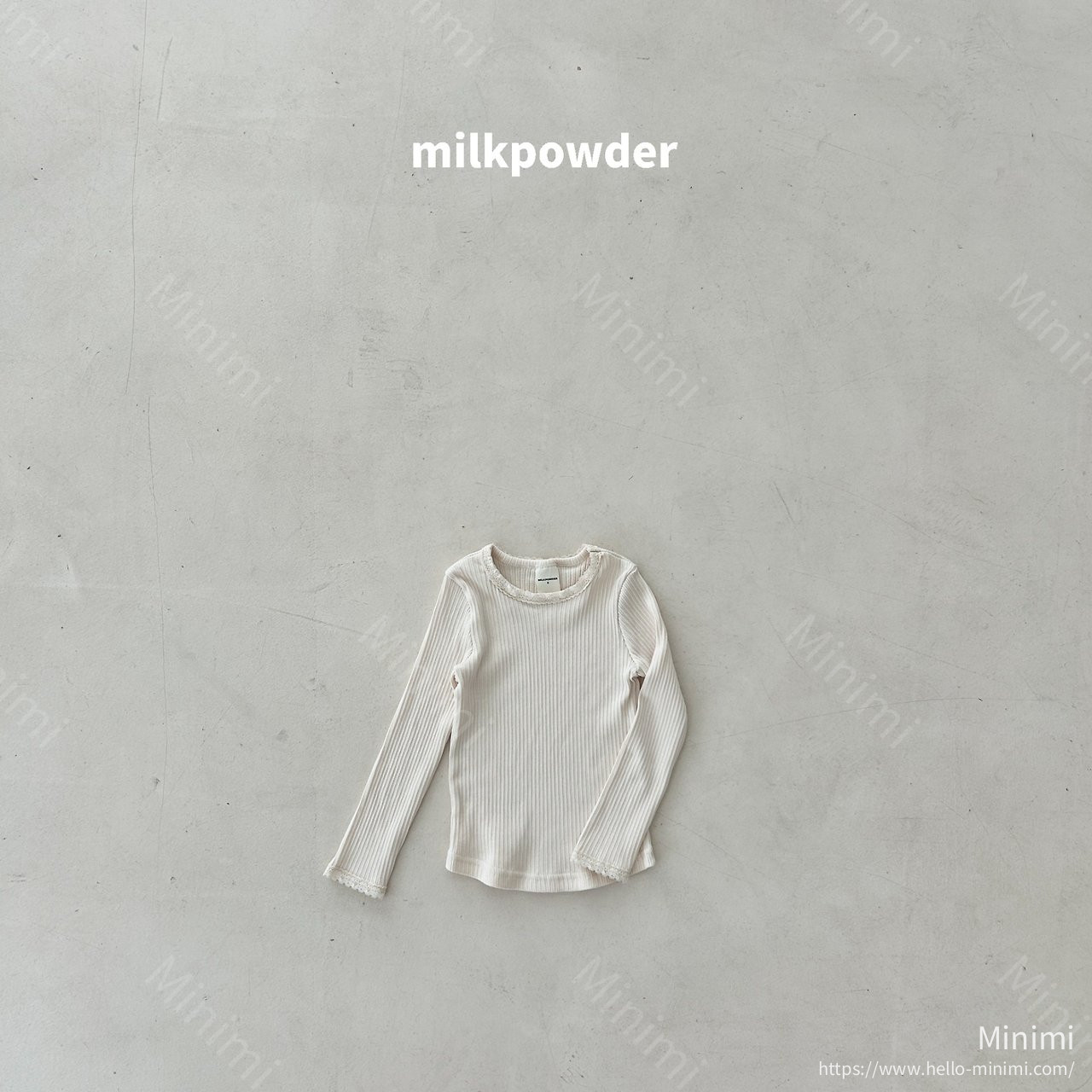 milkpowder Soft Tee 細節圖 5