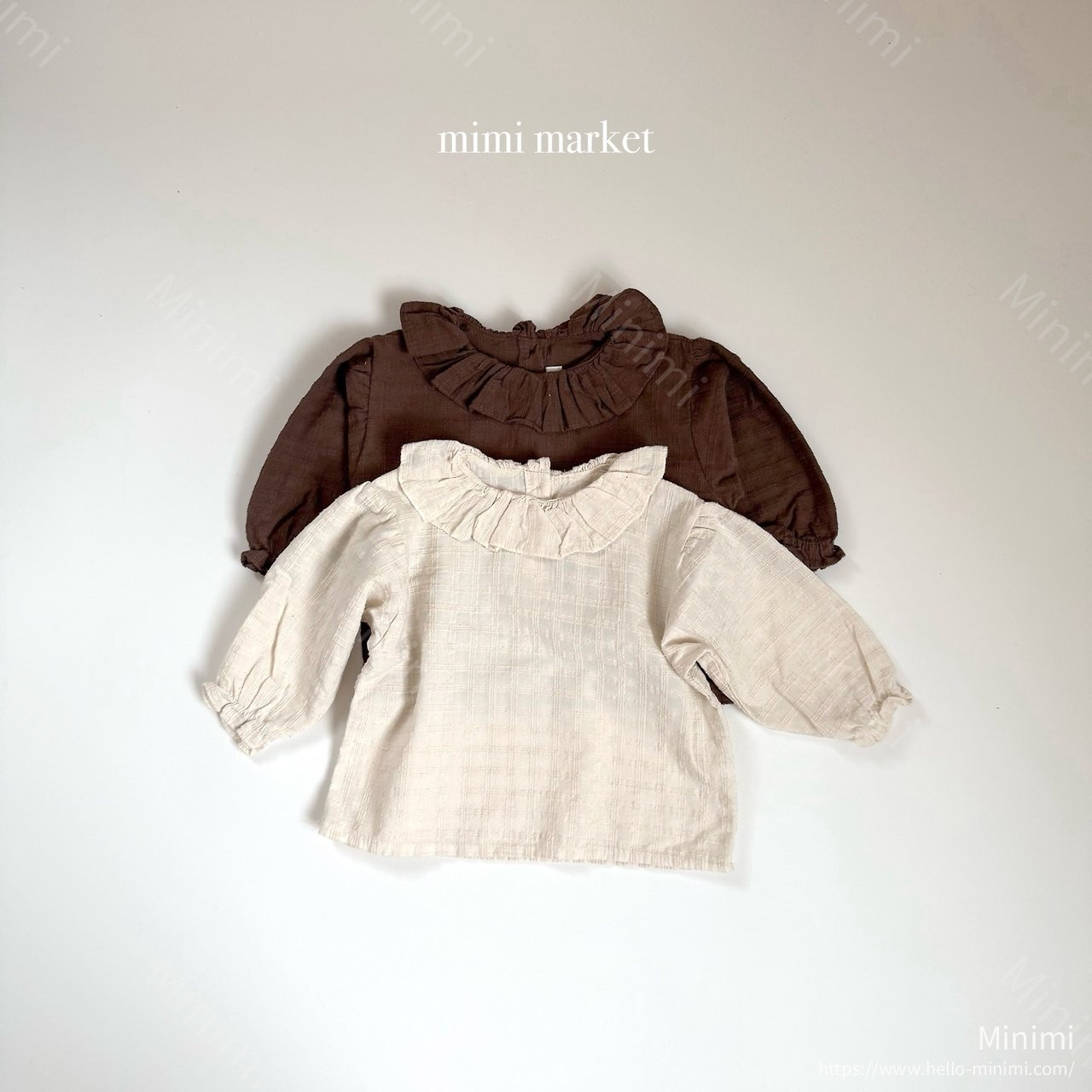 mimi-market Sia Collar Blouse 細節圖 3