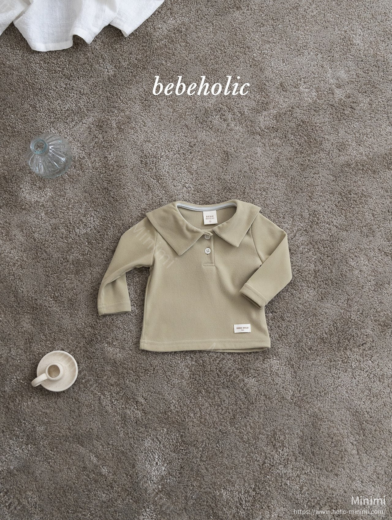 BEBEHOLIC Warm Collar Tee 細節圖 14
