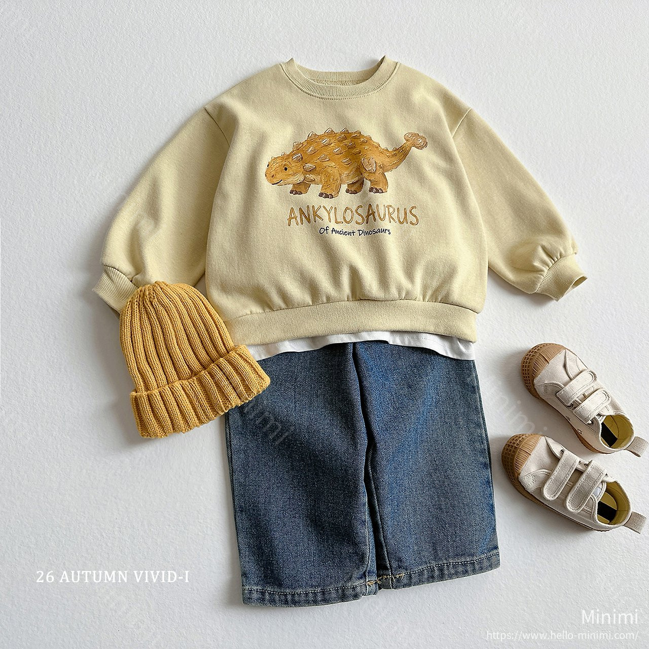 VIVID-I Painting Dino Sweatshirt 細節圖 9