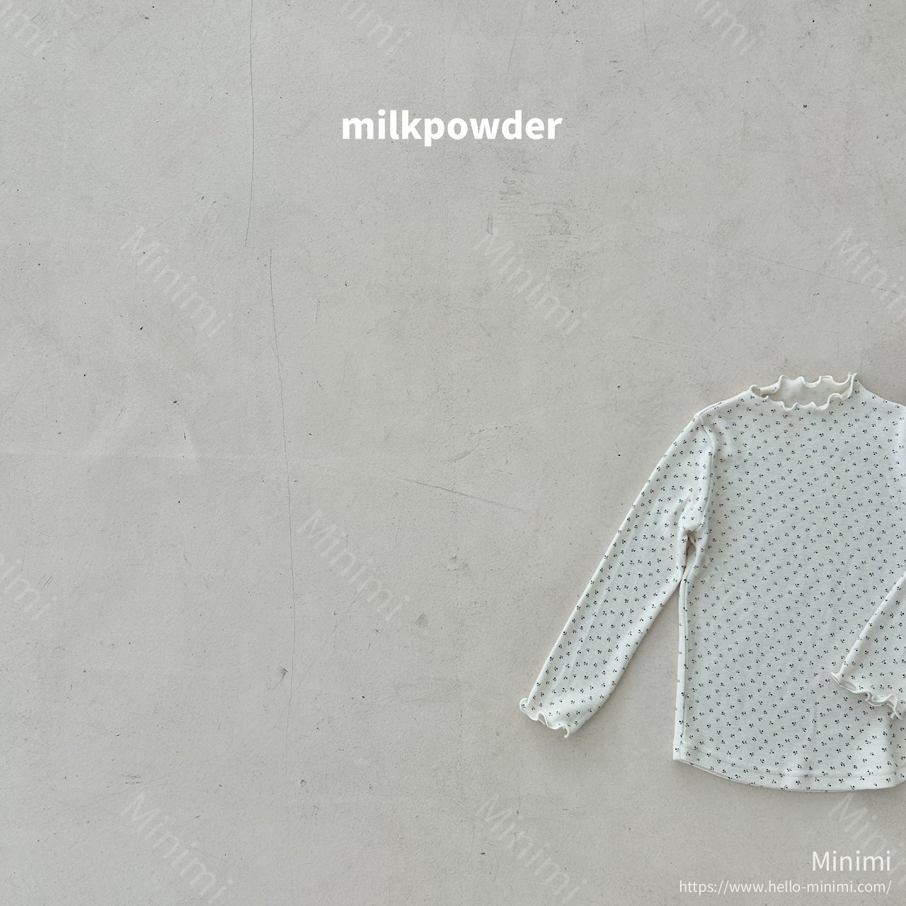 milkpowder Turtleneck Tee 細節圖 7