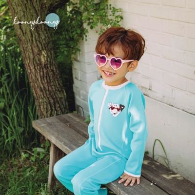 Koongs Koongs Tok Tok Warm Dalmatian Rash Guard