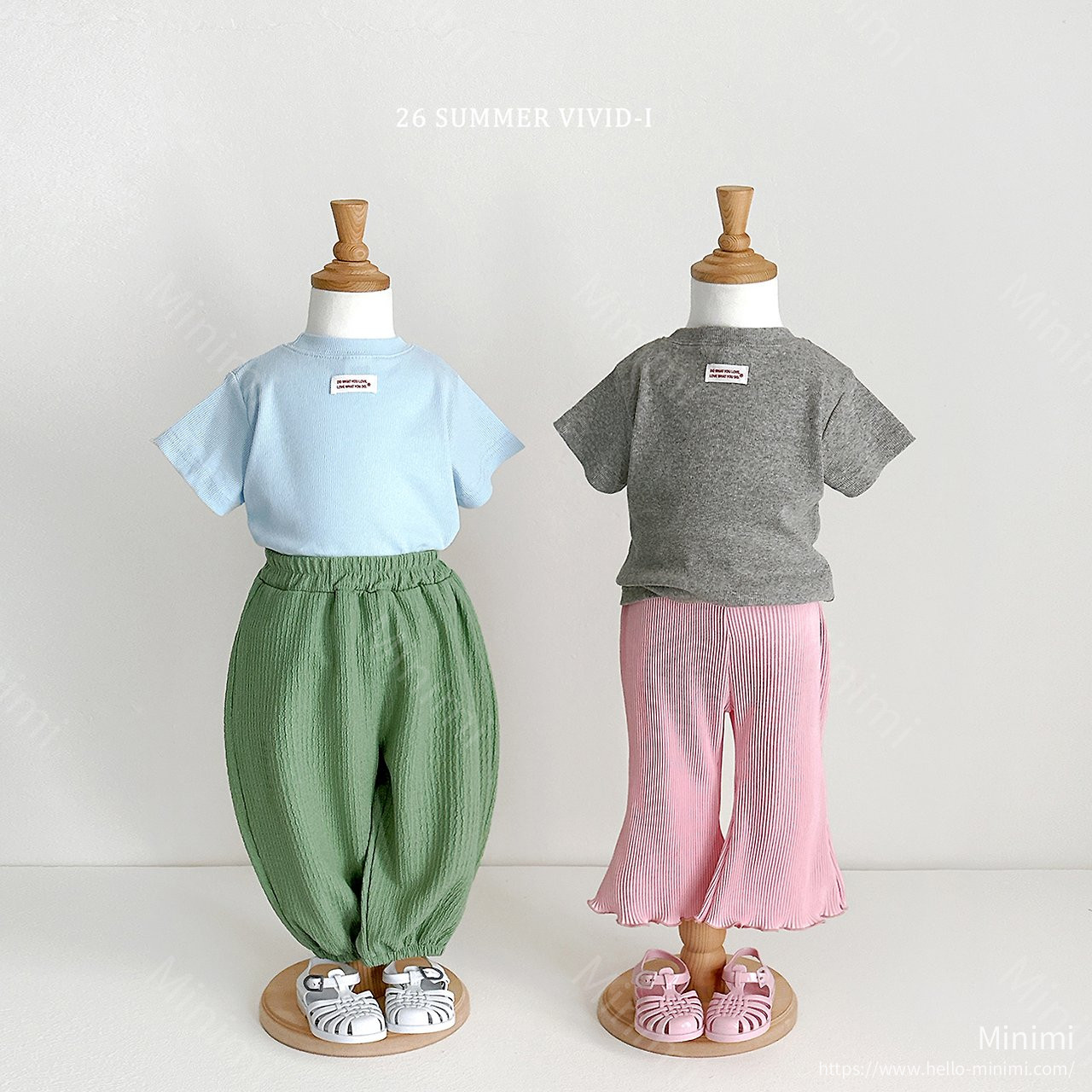 VIVID-I Color Pleats Flared Cropped Pants 細節圖 19