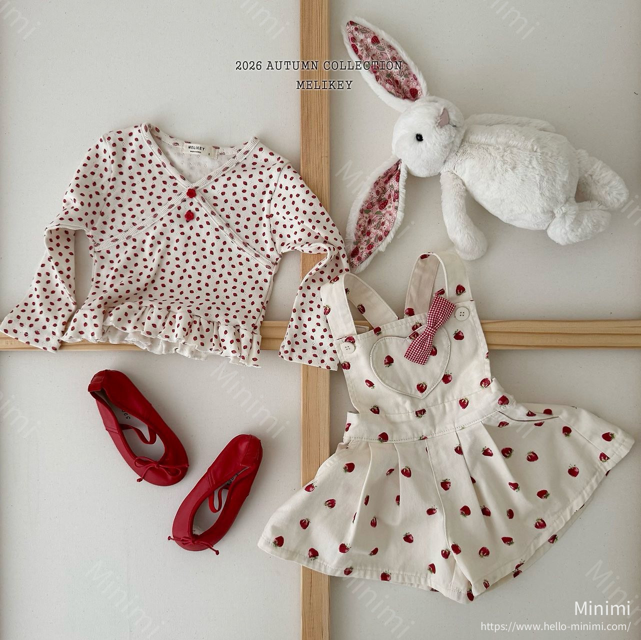 Melikey Mini Strawberry T-shirt 細節圖 12