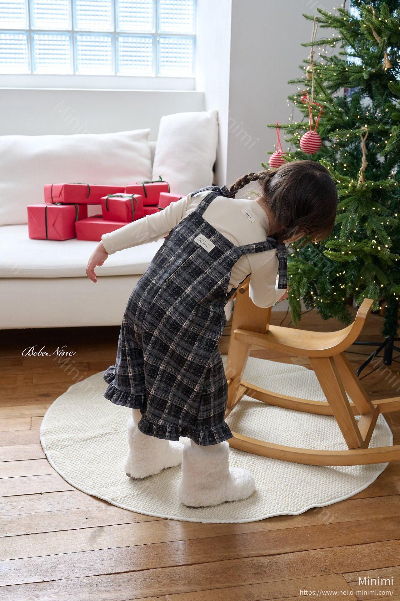 bebe nine Mignon Frill Overalls 細節圖 7