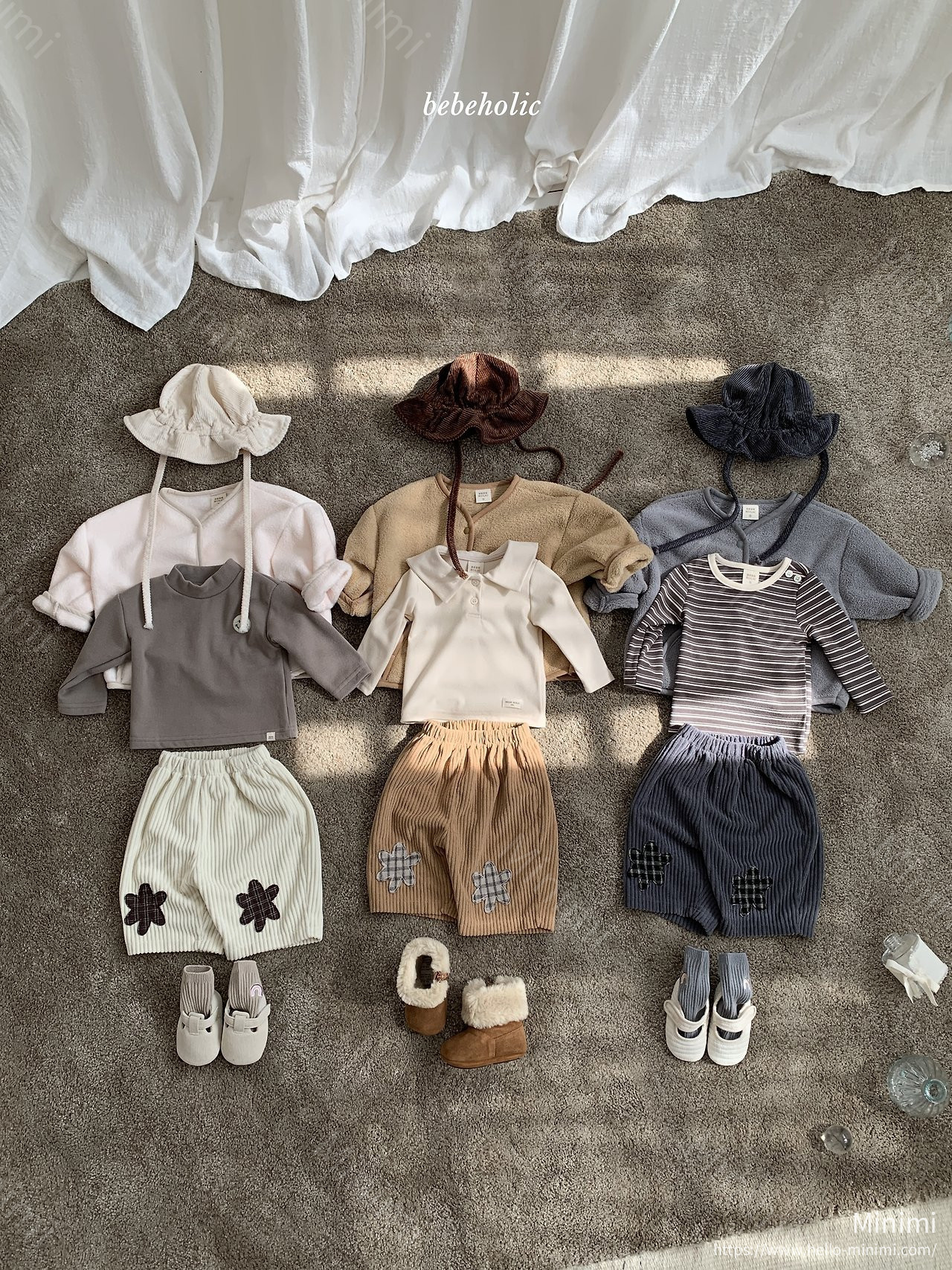 BEBEHOLIC Patch Pants 韓國童裝現貨