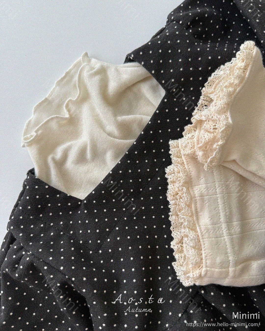 Aosta atelier Milk Dot Blouse 細節圖 8