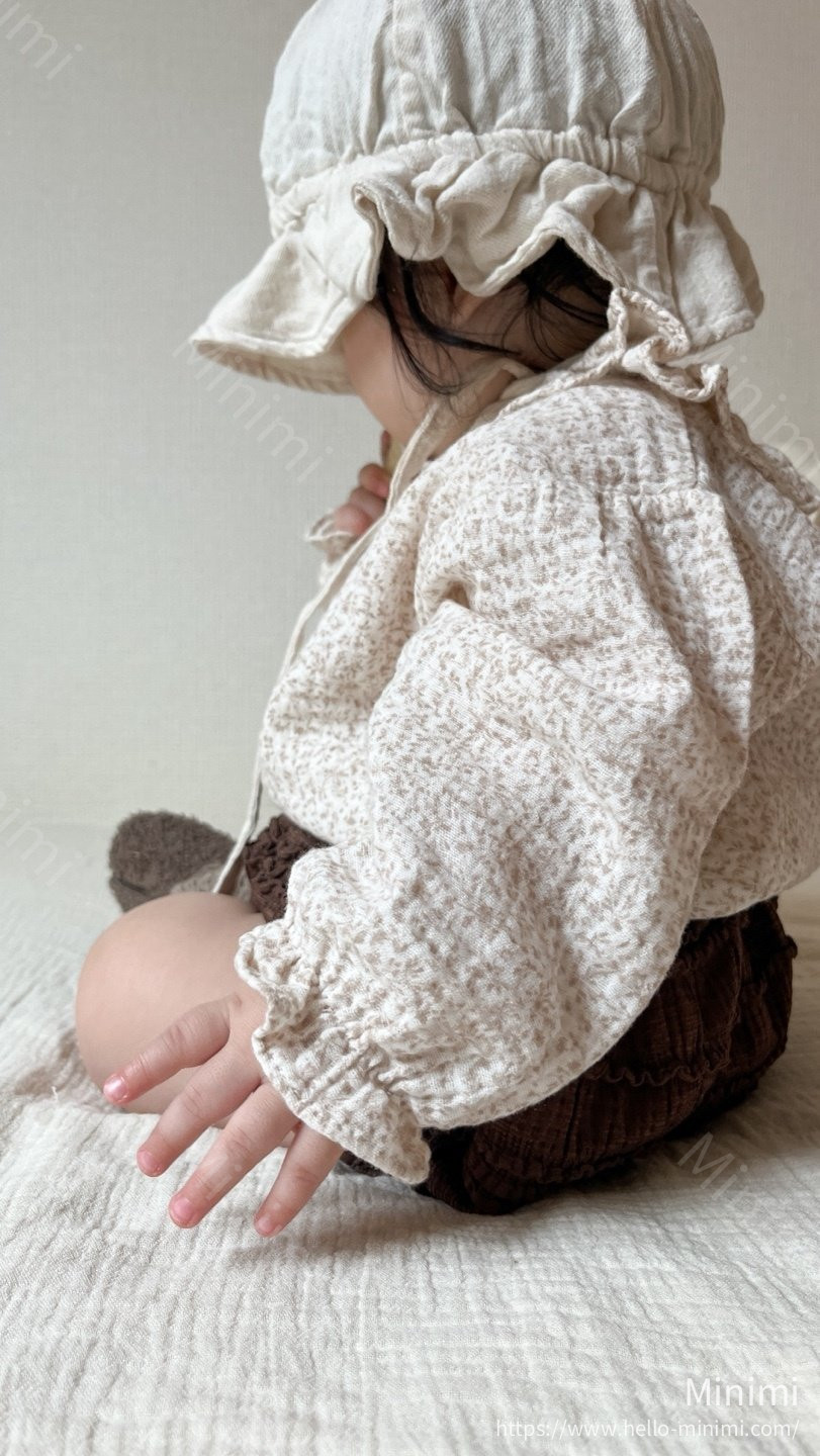 mimi-market Pleats Collar Blouse 細節圖 14