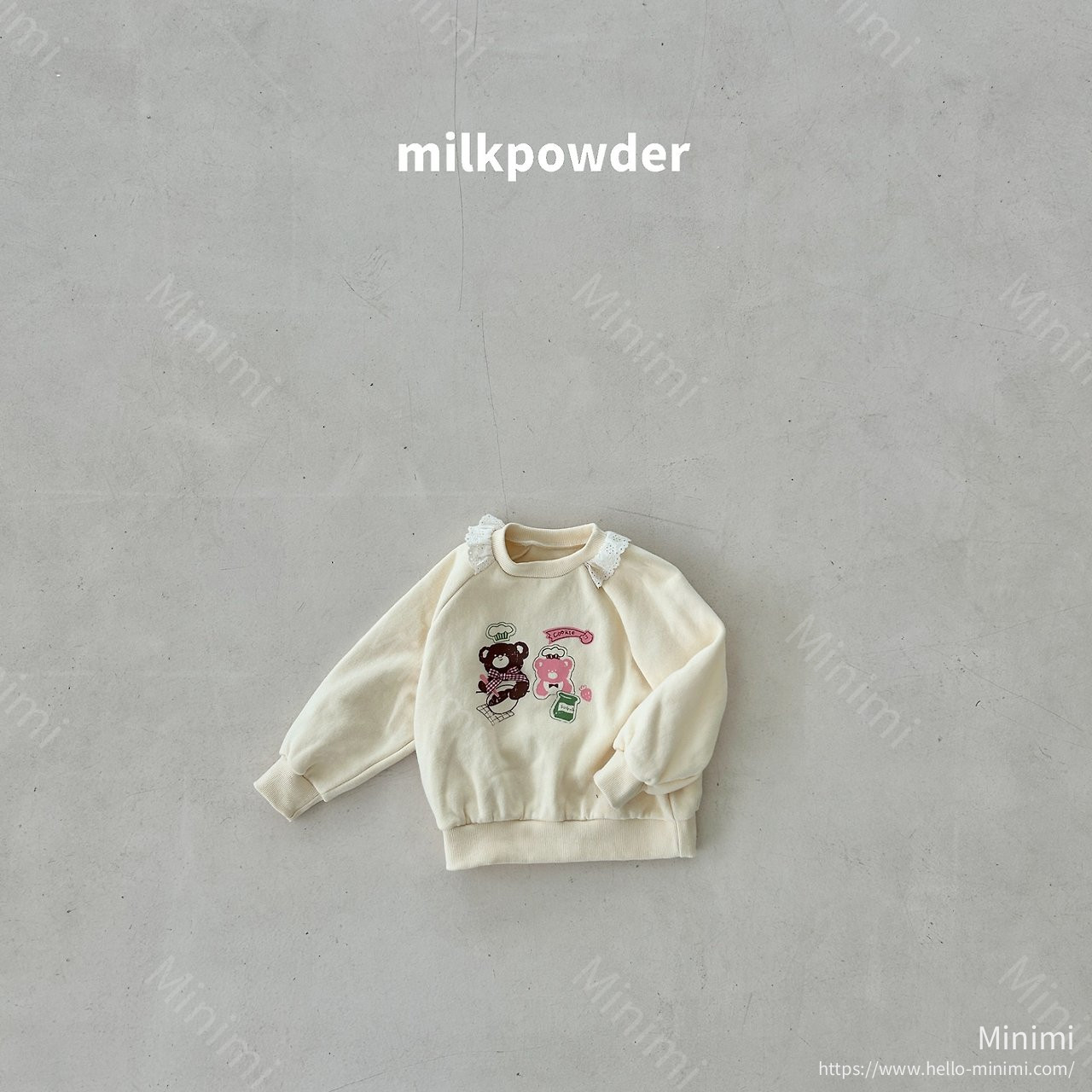 milkpowder Cooking Sweatshirt 細節圖 5