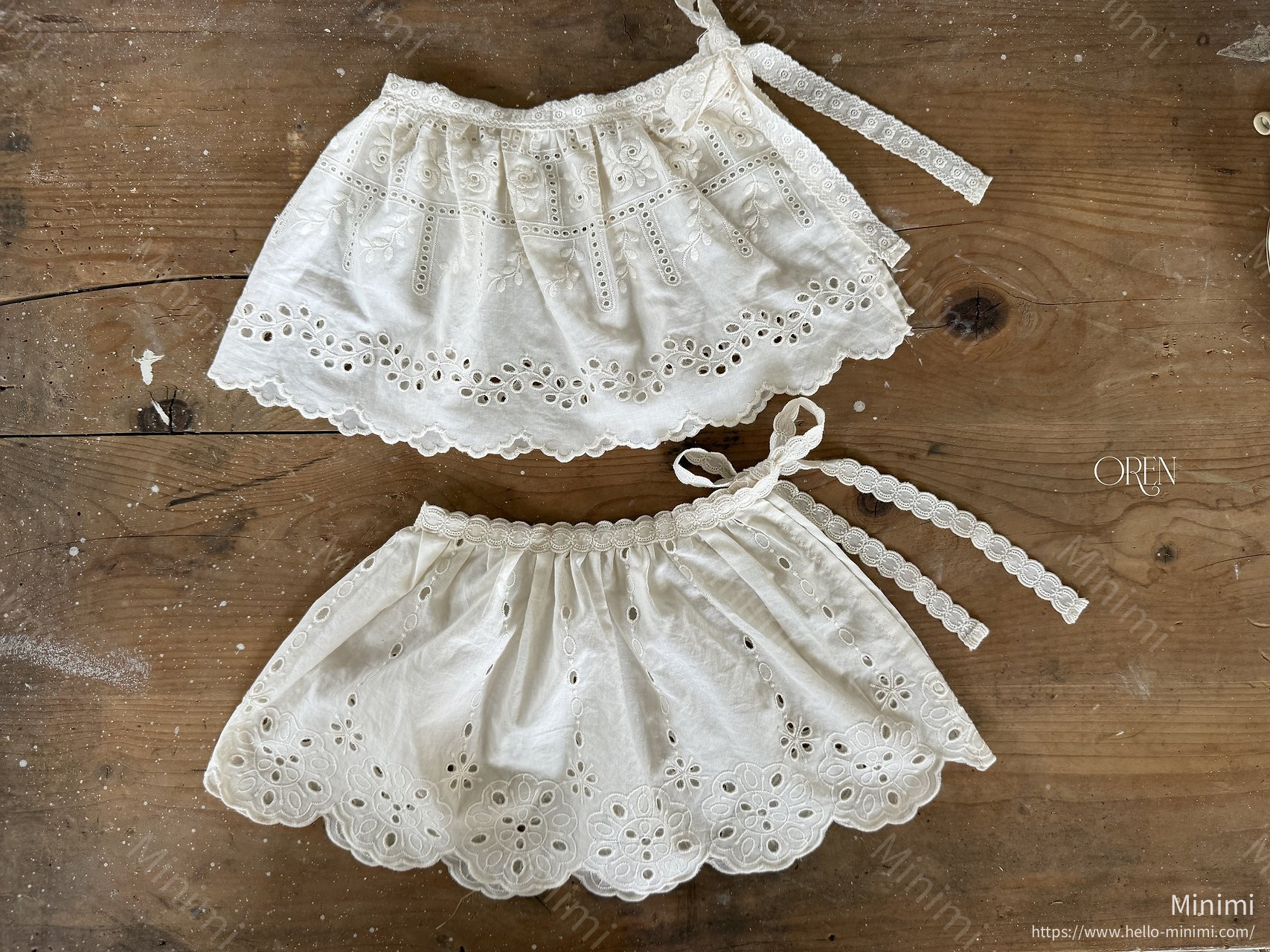 Oren Olive + Garden Lace Apron 細節圖 29