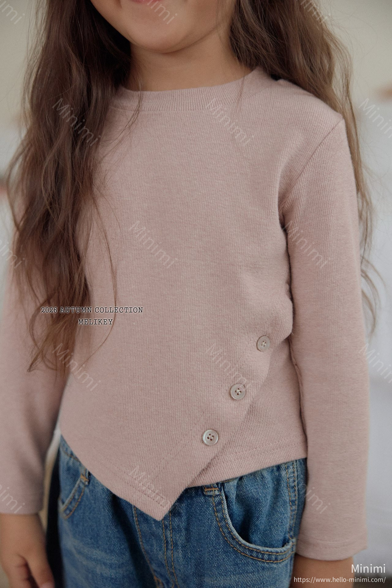 Melikey Diagonal Button T-shirt 細節圖 15