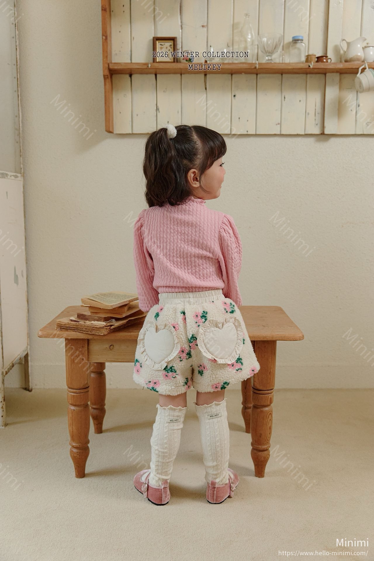 Melikey Heart Flower Shorts 細節圖 9