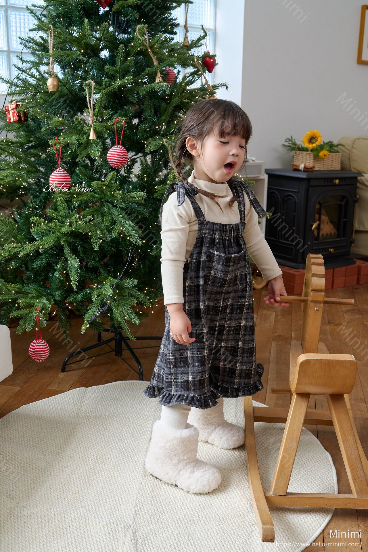 bebe nine Mignon Frill Overalls 細節圖 11