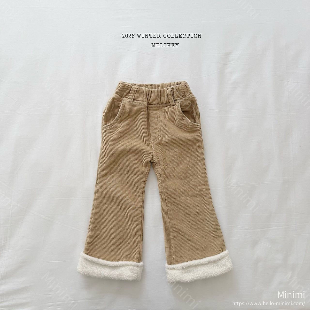 Melikey Corduroy Heart Bootcut 細節圖 21