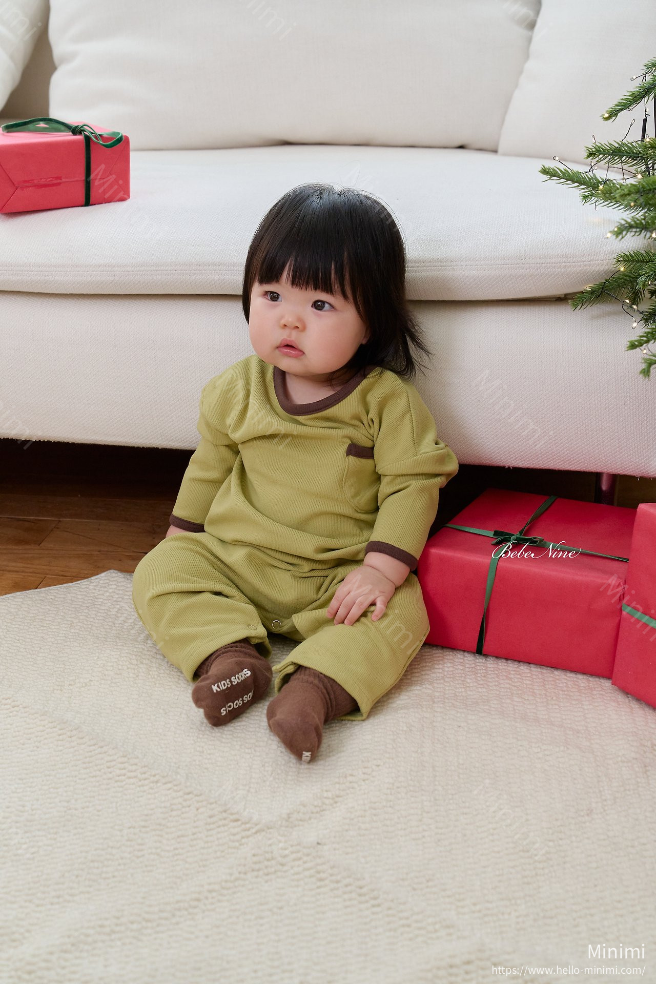 bebe nine Mir Knit Romper 細節圖 7