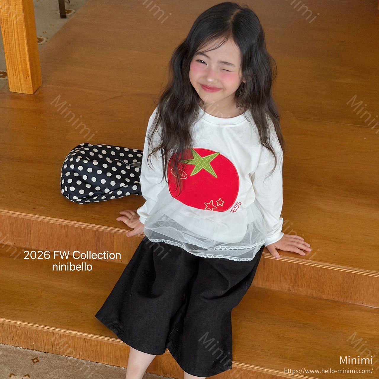 ninibello Tomato Patch T-shirt 細節圖 17