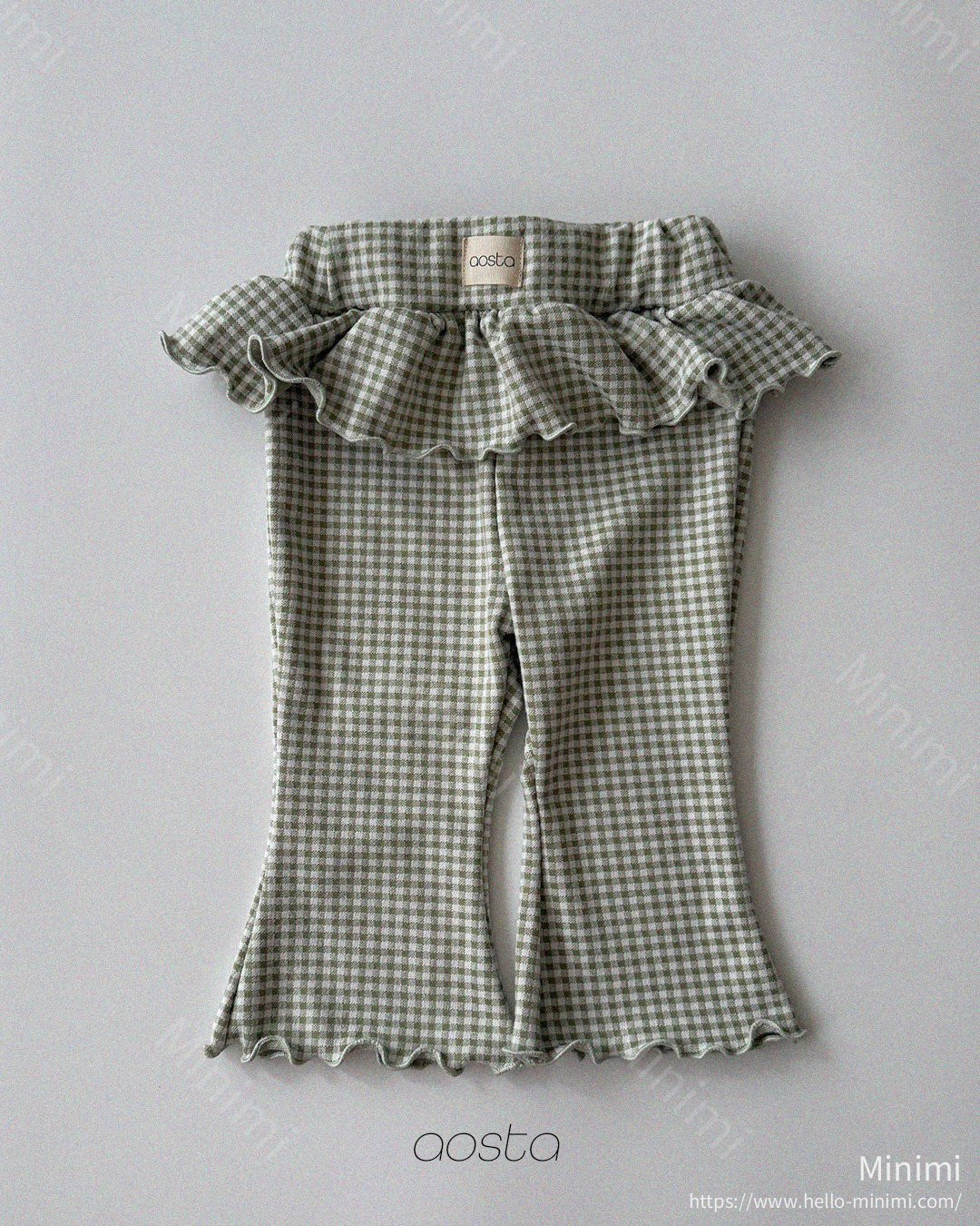 Aosta atelier Kiki Frill Pants 細節圖 23