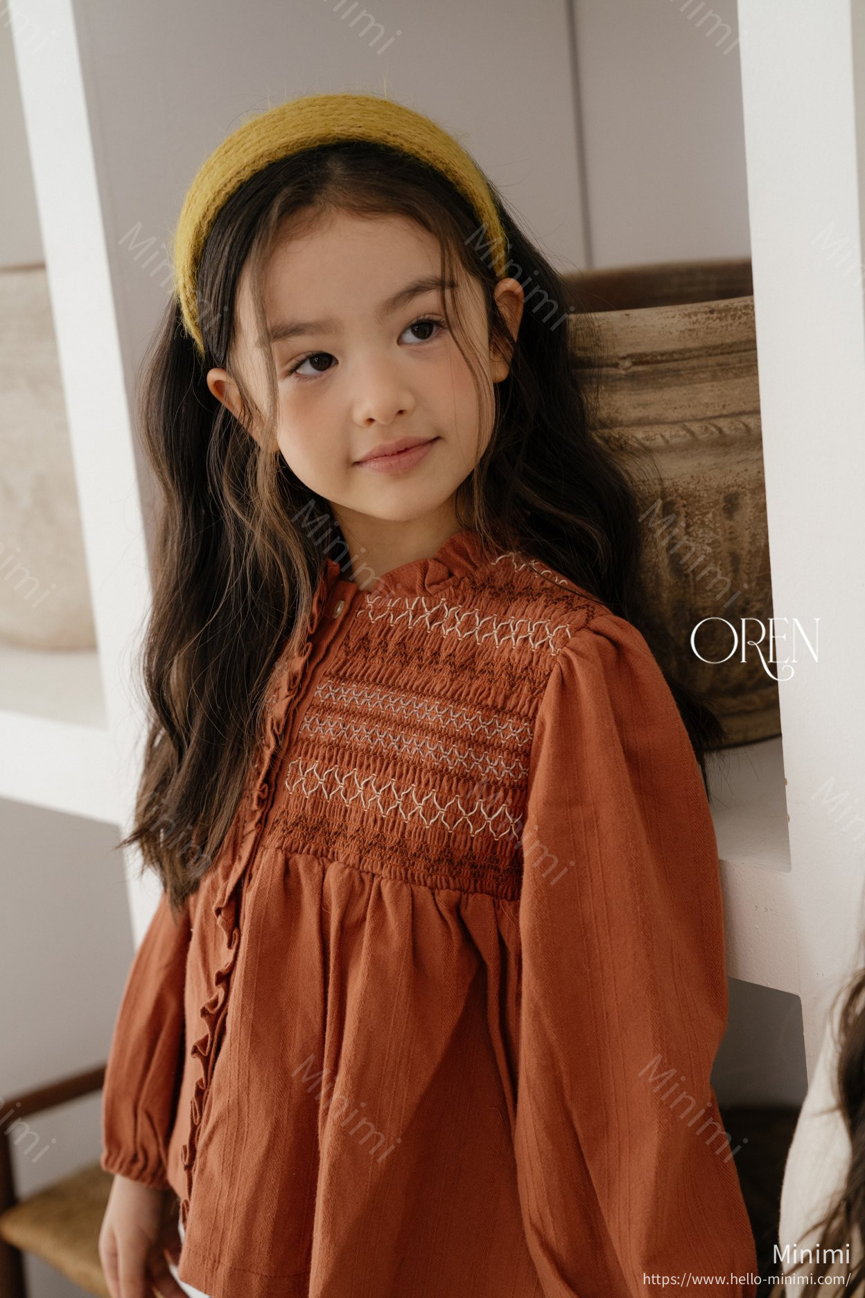 Oren Mercy Smoke Blouse 細節圖 3