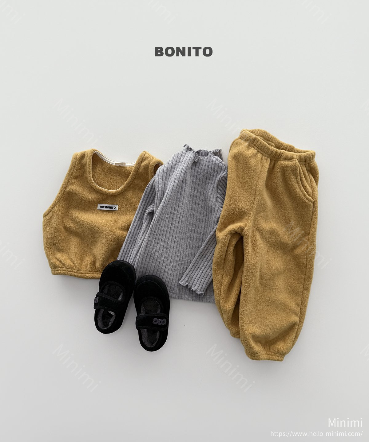 BONITO Biscuit Vest Set 細節圖 4