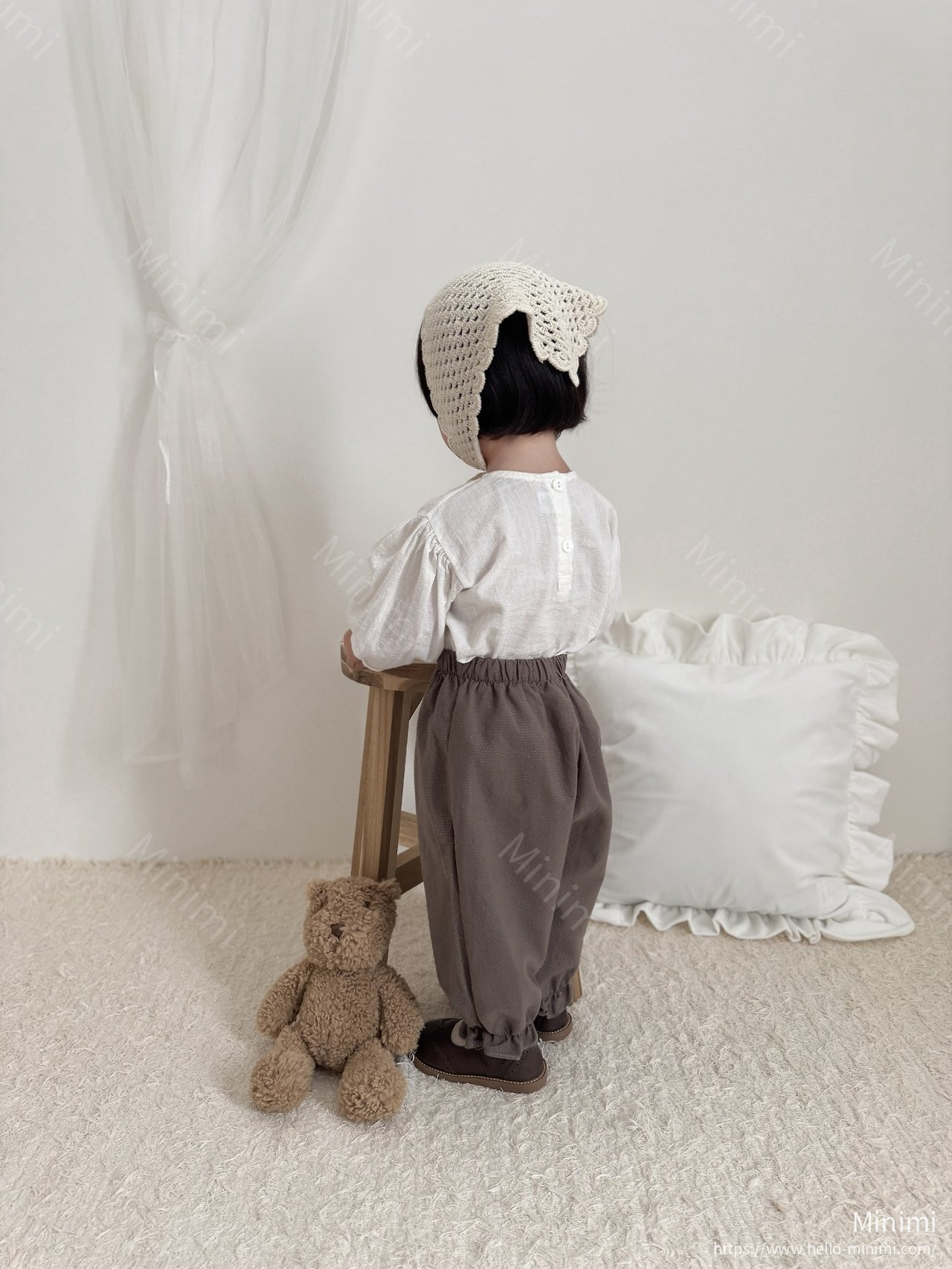 mimi-market Round Blouse 細節圖 3