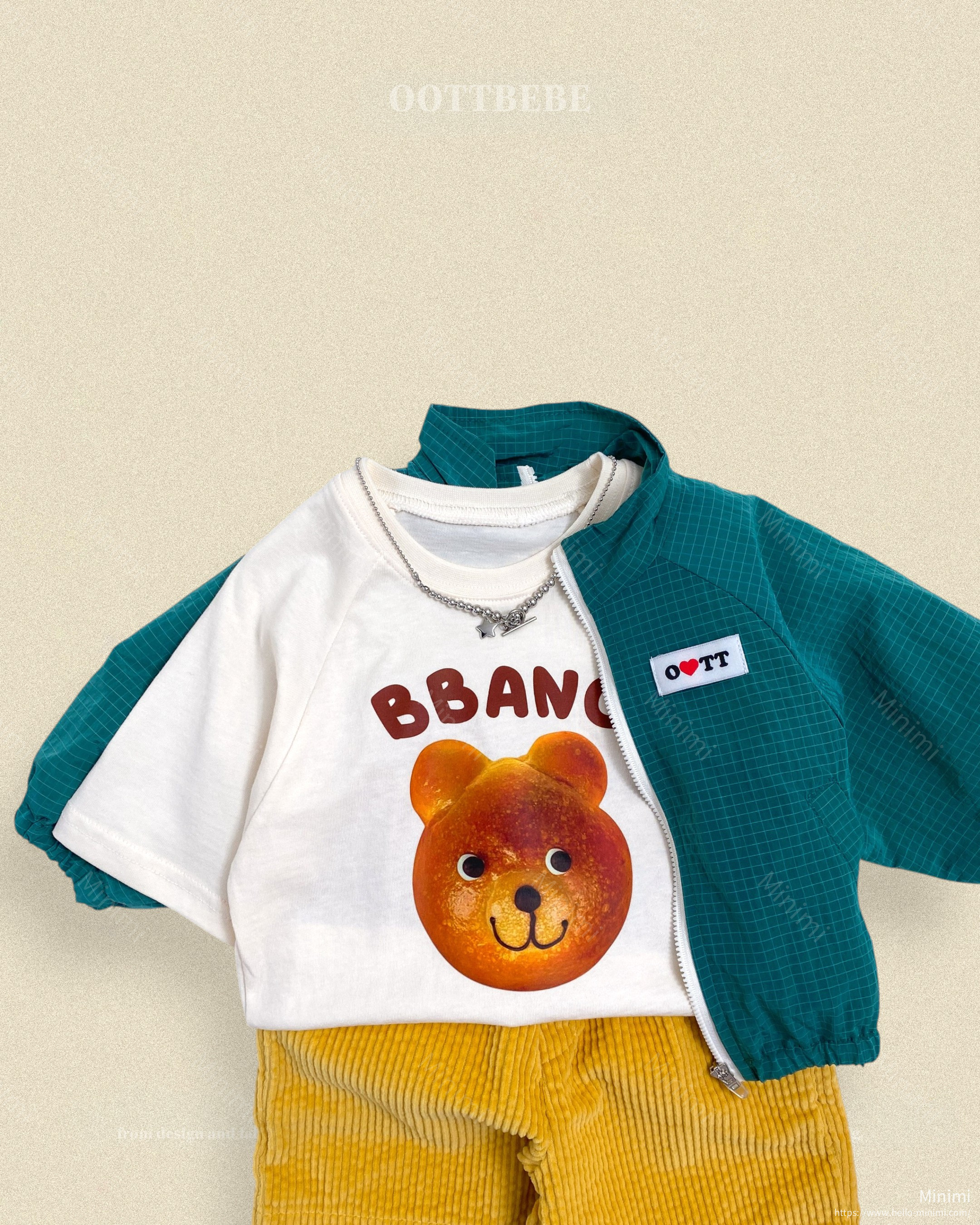 oott bebe Teen Windbreaker 細節圖 10