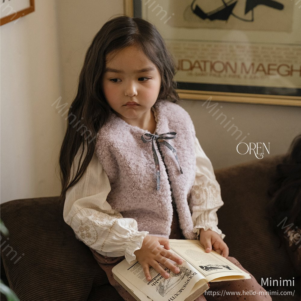 Oren Lavender Bear Vest 細節圖 18