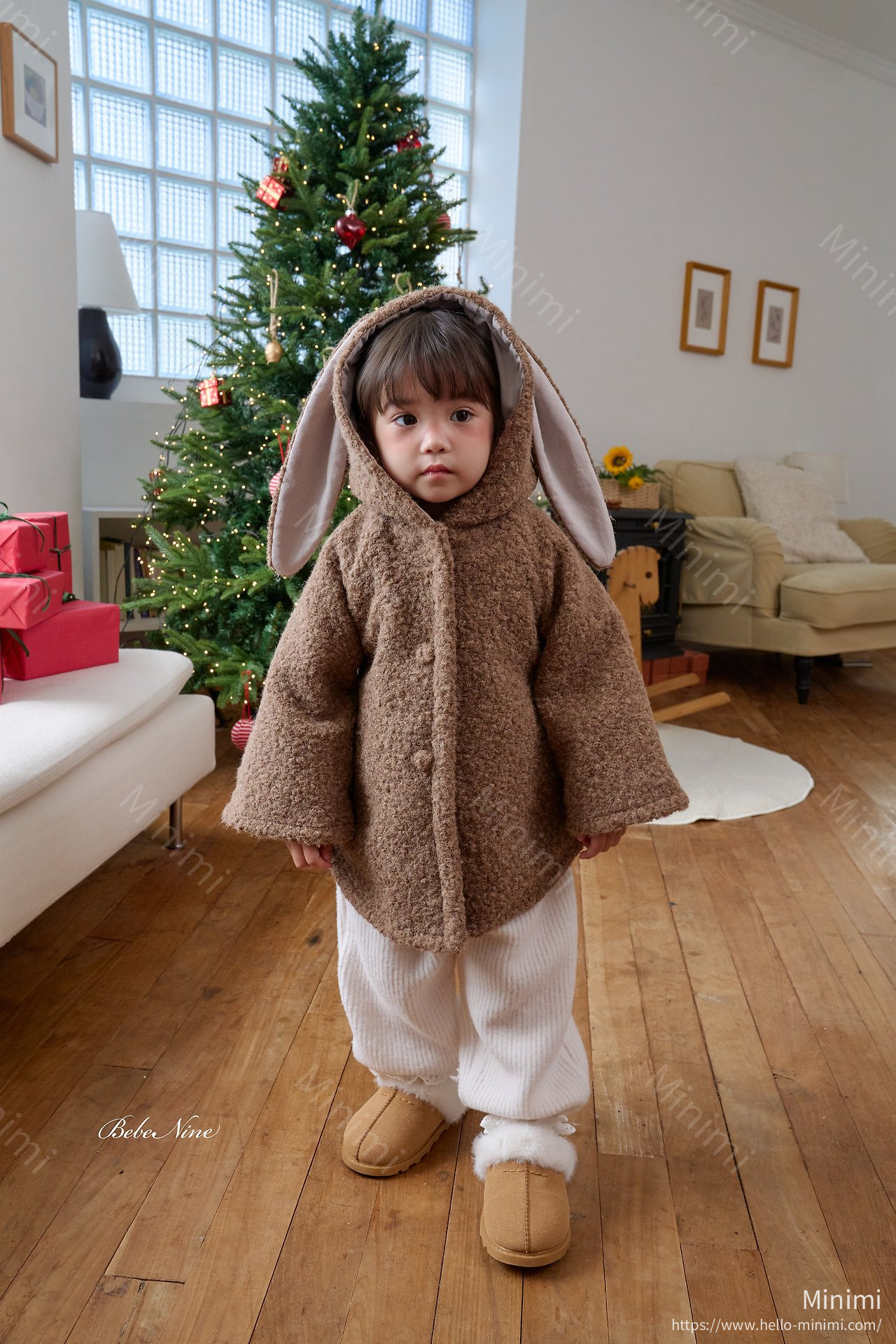 bebe nine Rabbit Cape Coat 細節圖 14