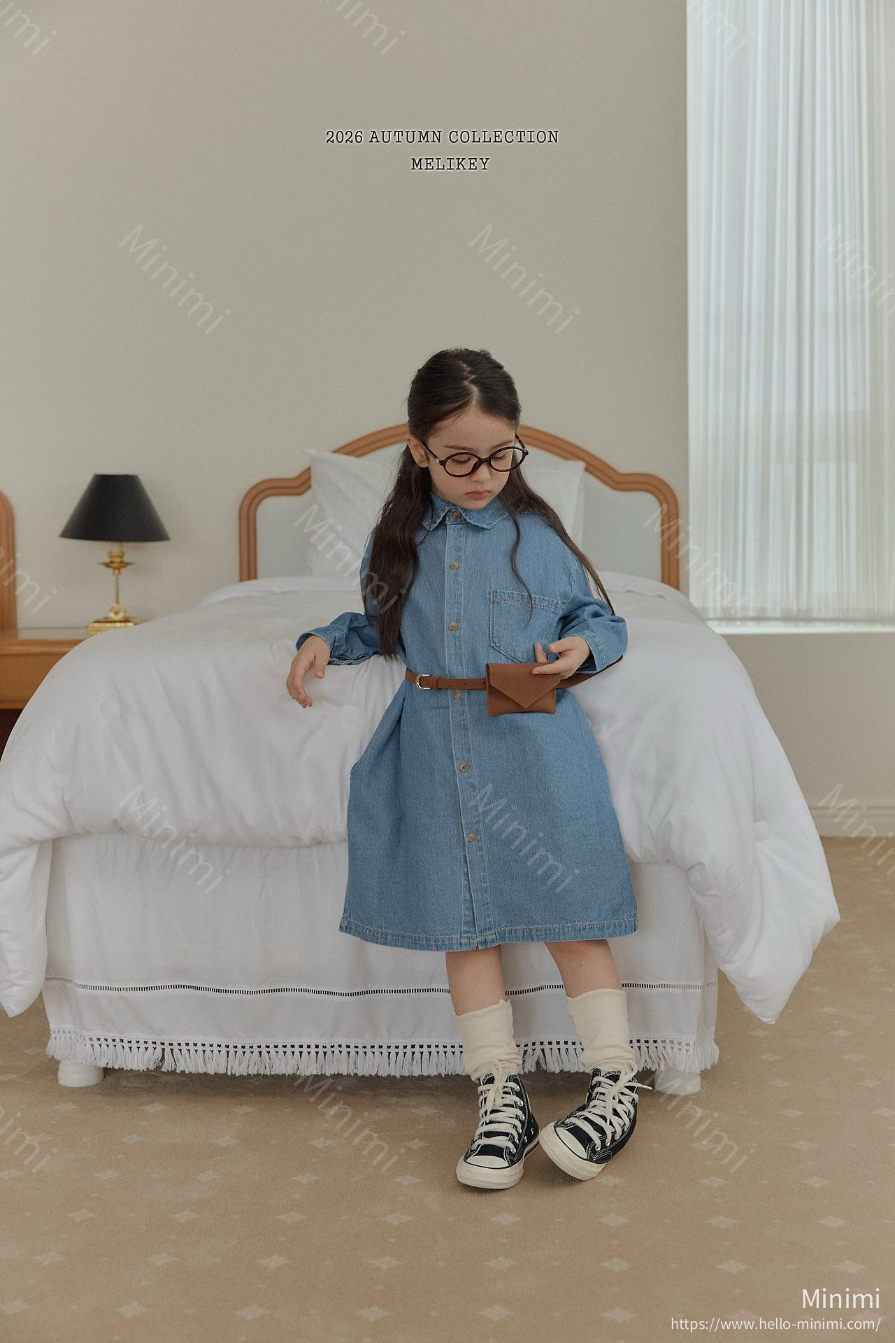 Melikey Denim Shirt Dress 細節圖 18