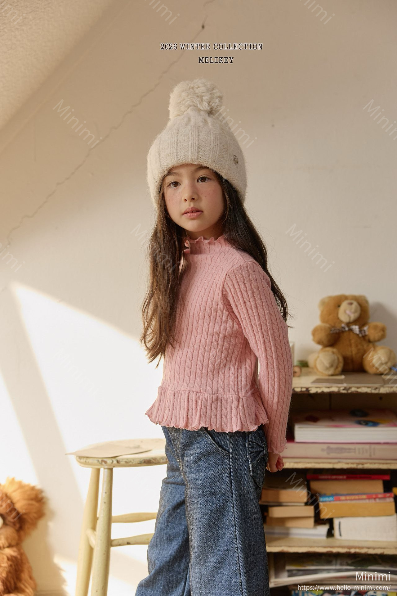 Melikey Cable Knit Frill Tee 細節圖 6