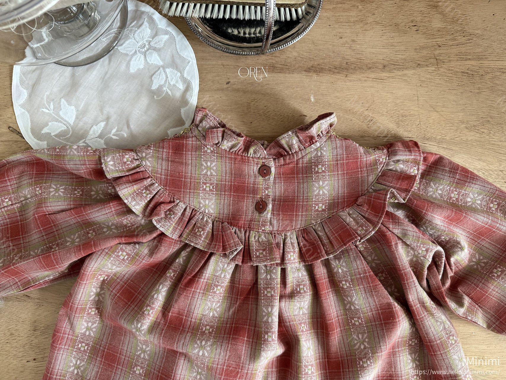 Oren Mathilde Smock Blouse 細節圖 11