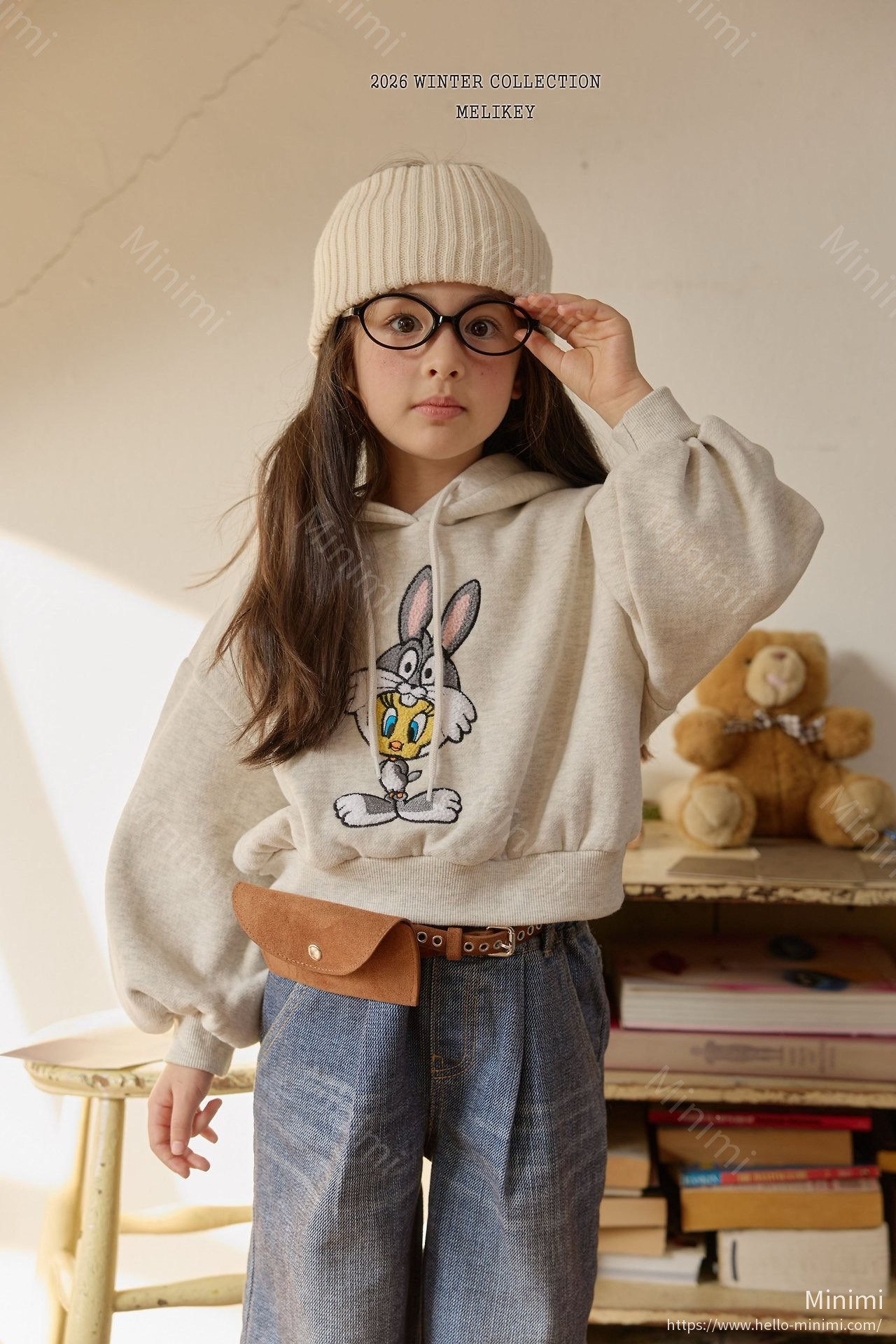 Melikey Tweety Bunny Hoodie 細節圖 11
