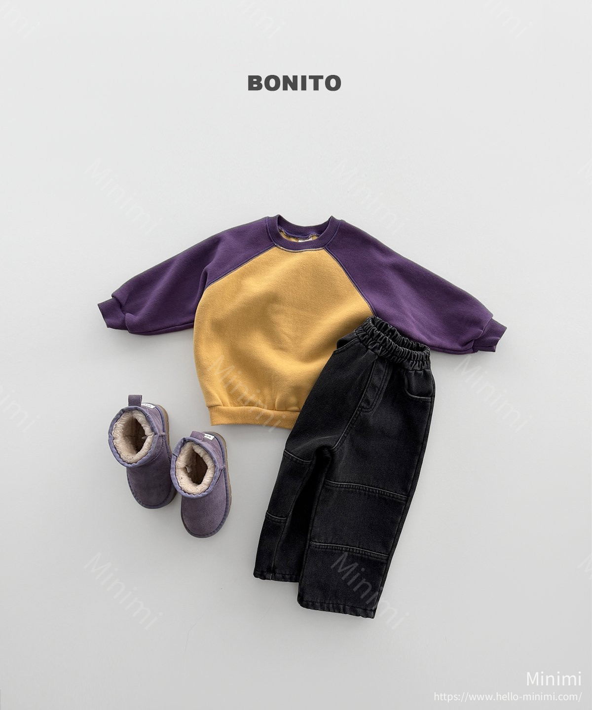 BONITO Color Raglan Sweatshirt 細節圖 14