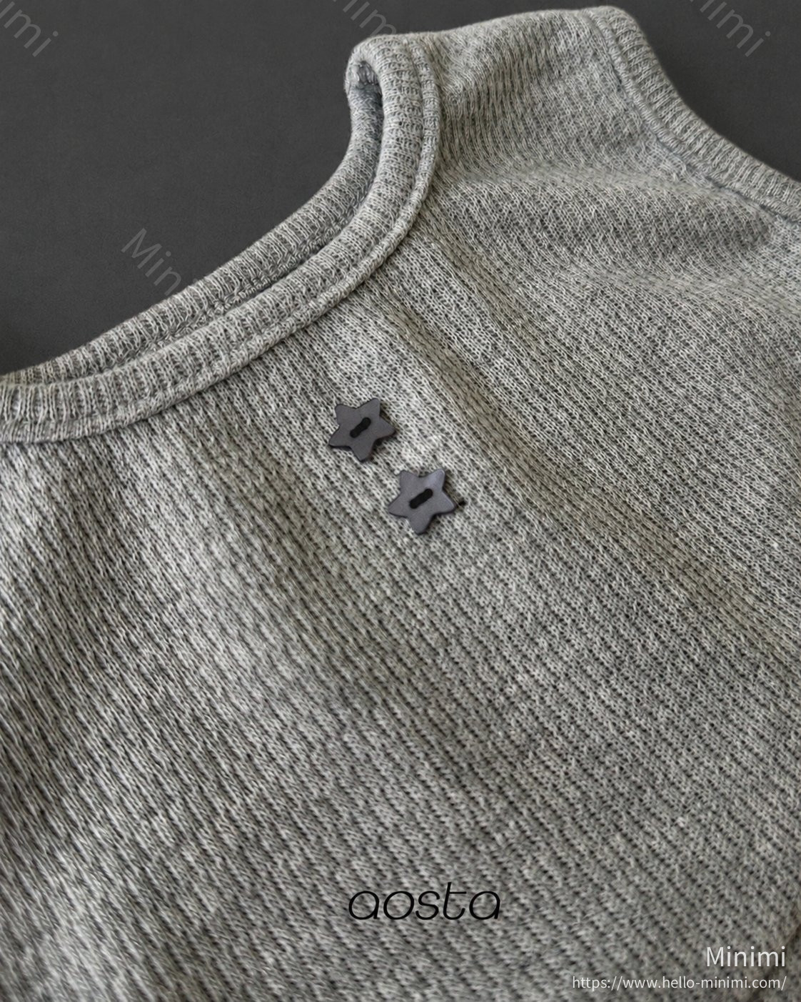 Aosta atelier Star Candy Vest 細節圖 4