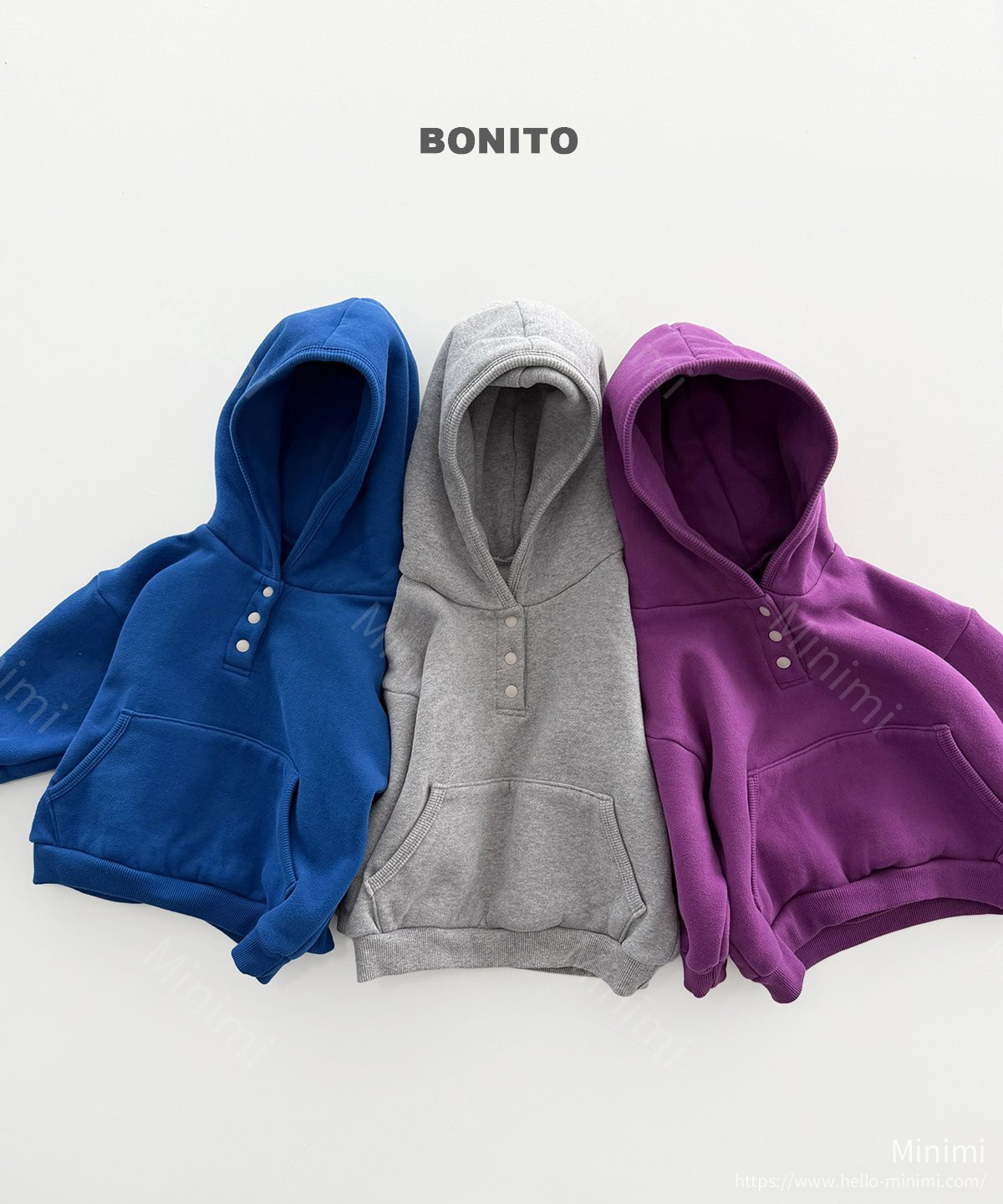 BONITO Binding Detail Hoodie 細節圖 1