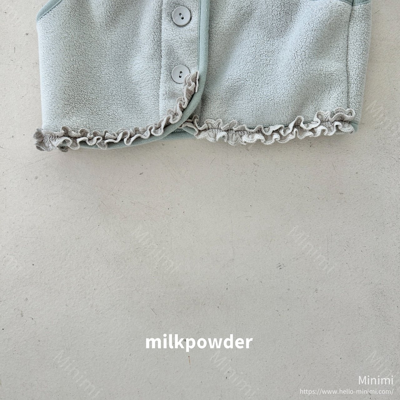 milkpowder Fogny Fleece Vest 細節圖 15
