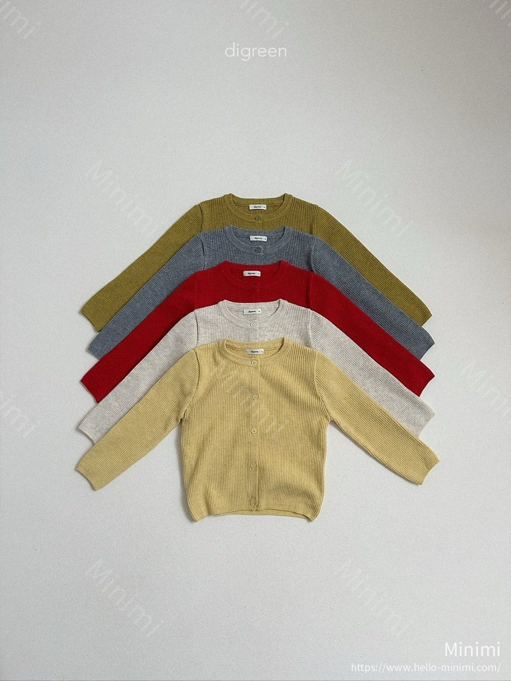 digreen Olive Cardigan 細節圖 1