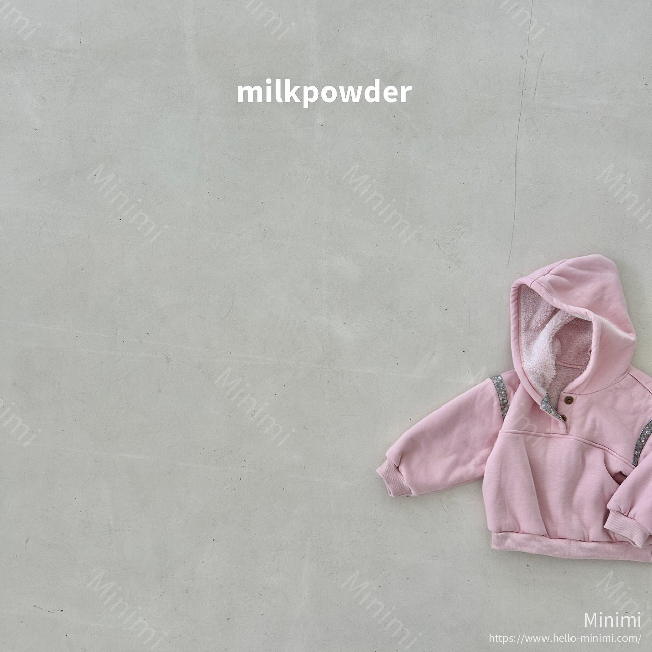 milkpowder Melona Hoodie 細節圖 7