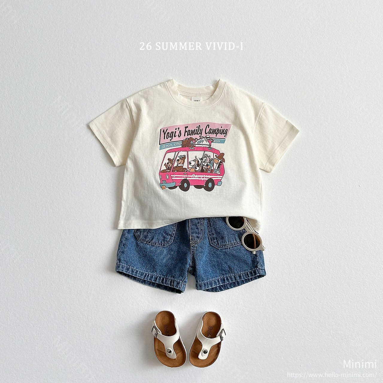 VIVID-I Vintage Camping T-Shirt 細節圖 13