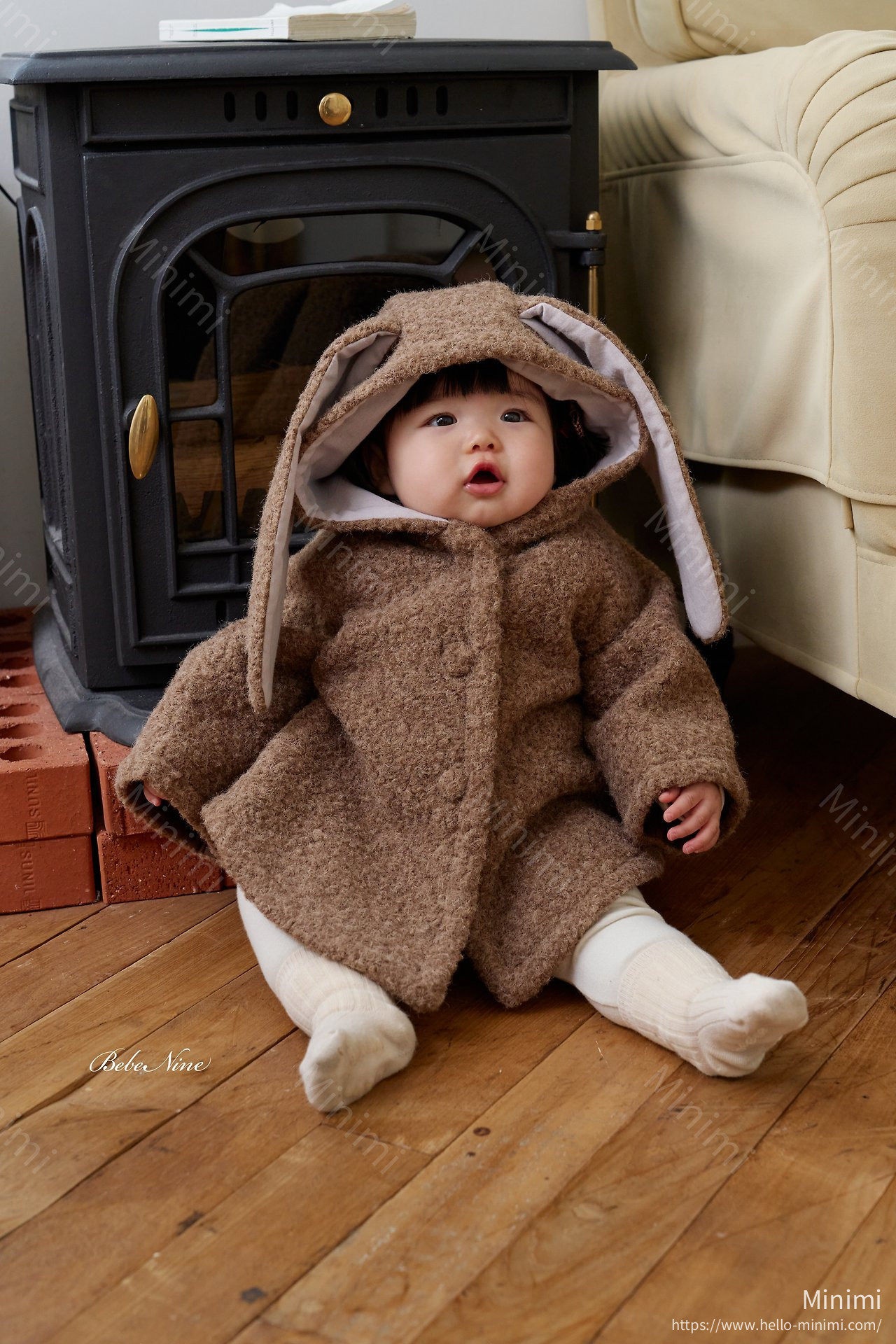 bebe nine Rabbit Cape Coat 細節圖 17