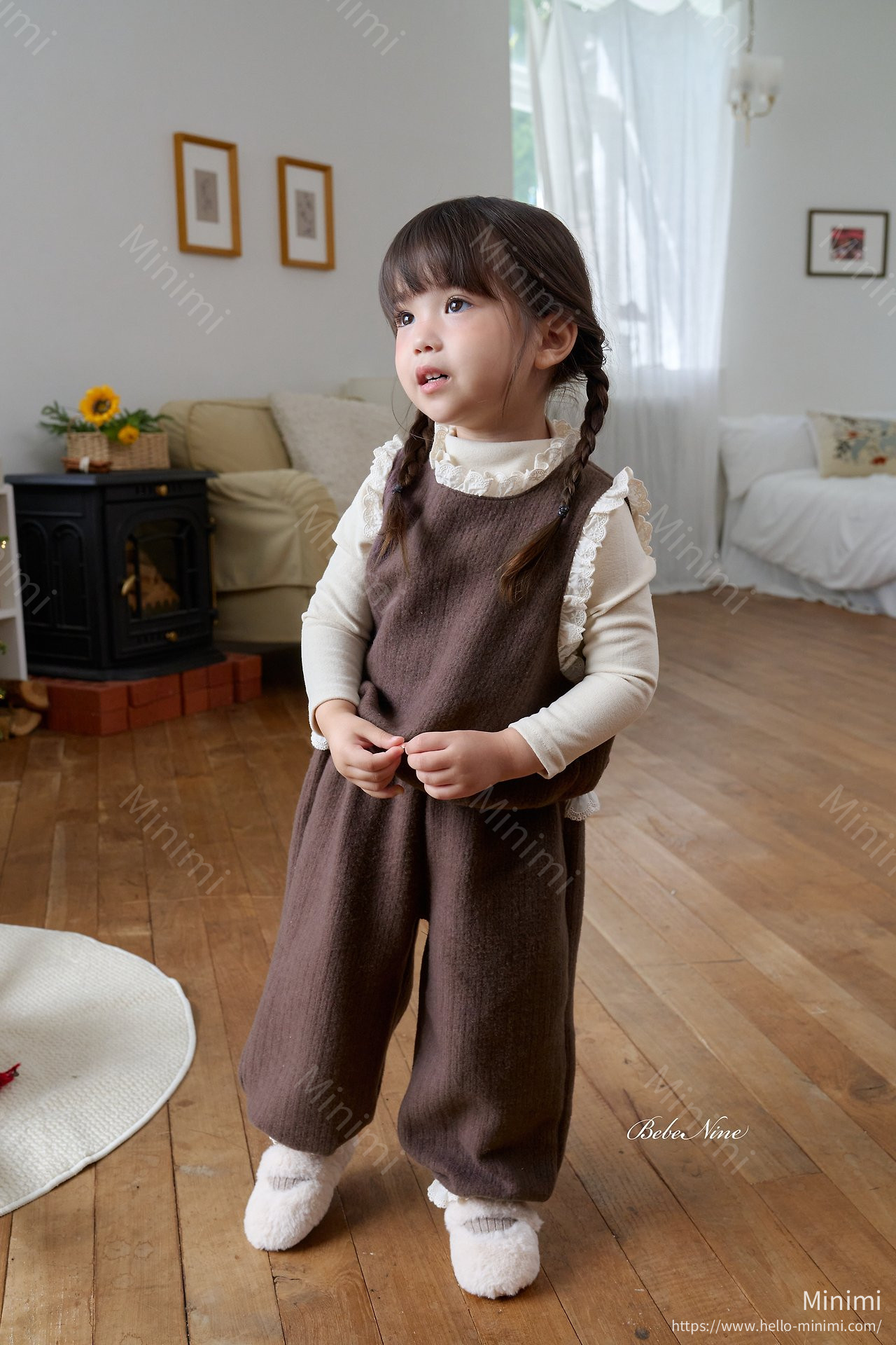 bebe nine Rose Frill Set 細節圖 3