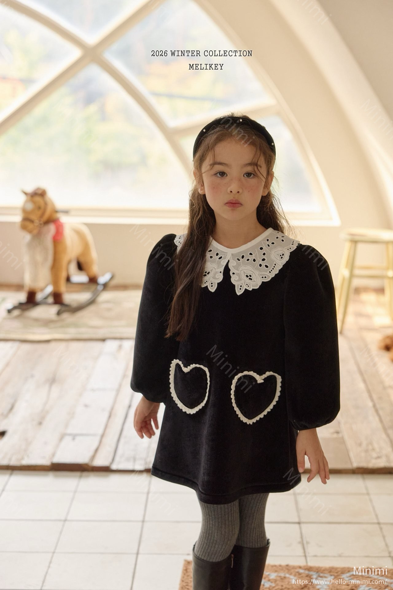 Melikey Two Heart Dress 細節圖 4