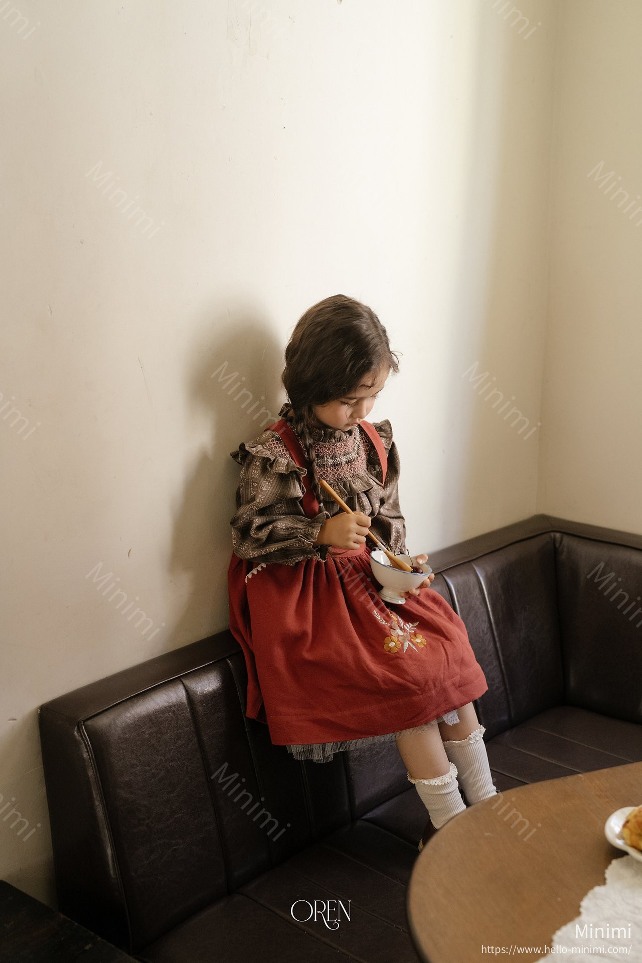 Oren Autumn Bloom Jumper Skirt 細節圖 1