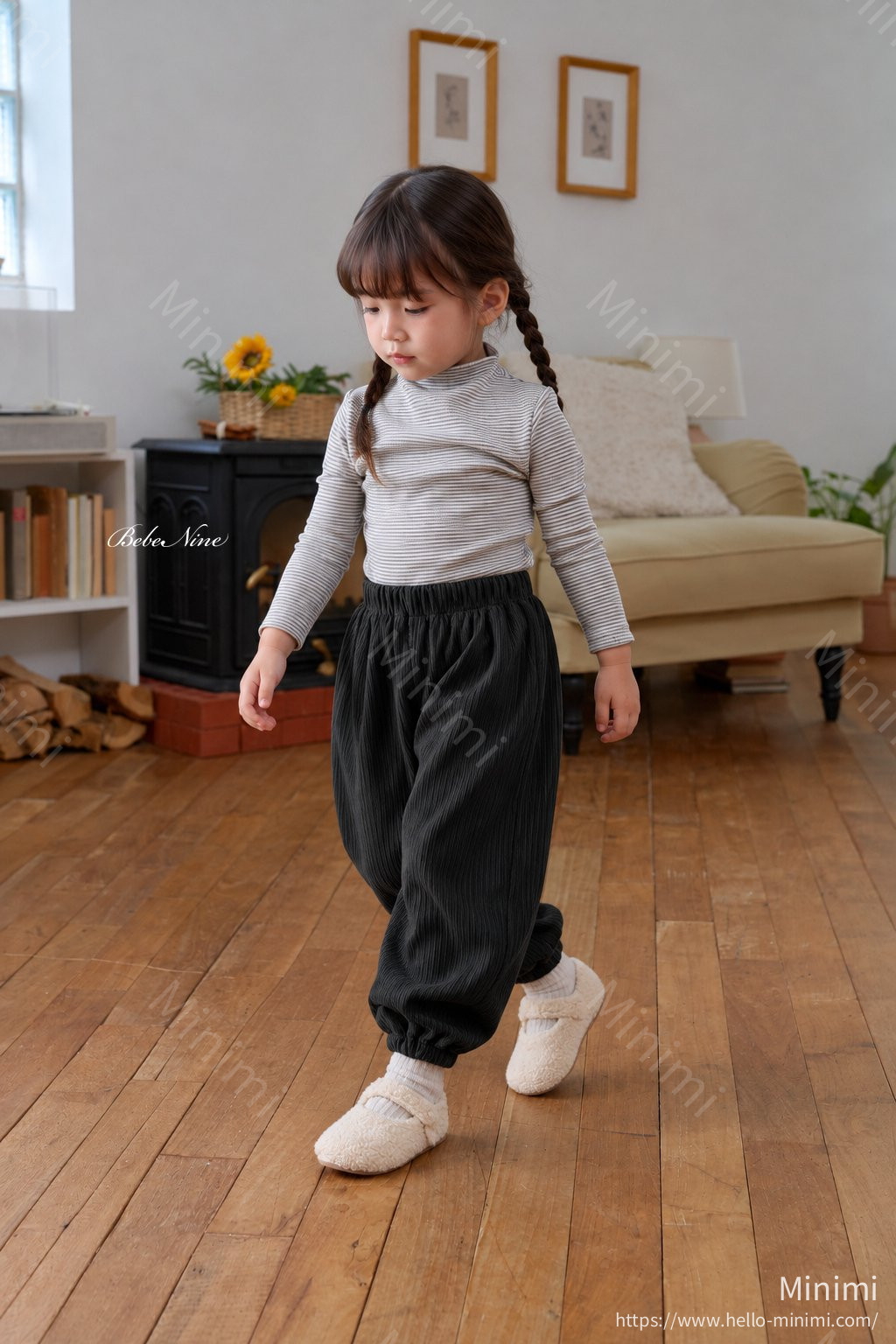 bebe nine Coco Ball Corduroy Pants 細節圖 17