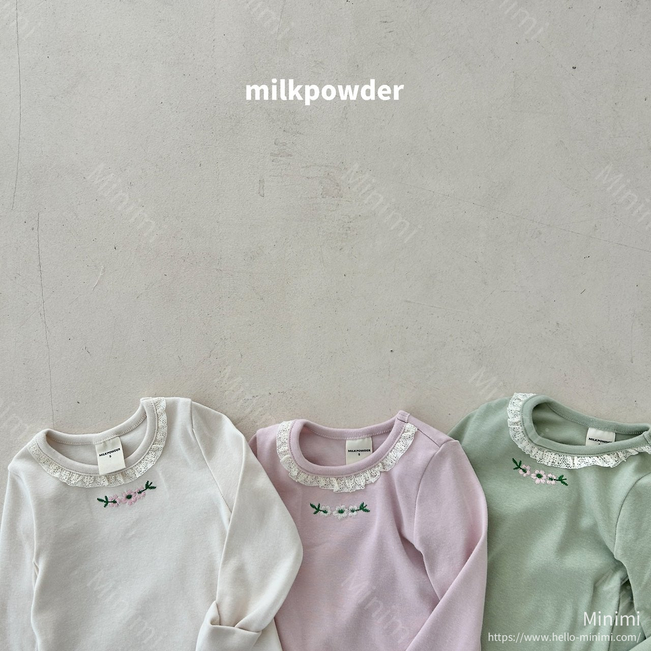 milkpowder Daisy Tee 細節圖 3