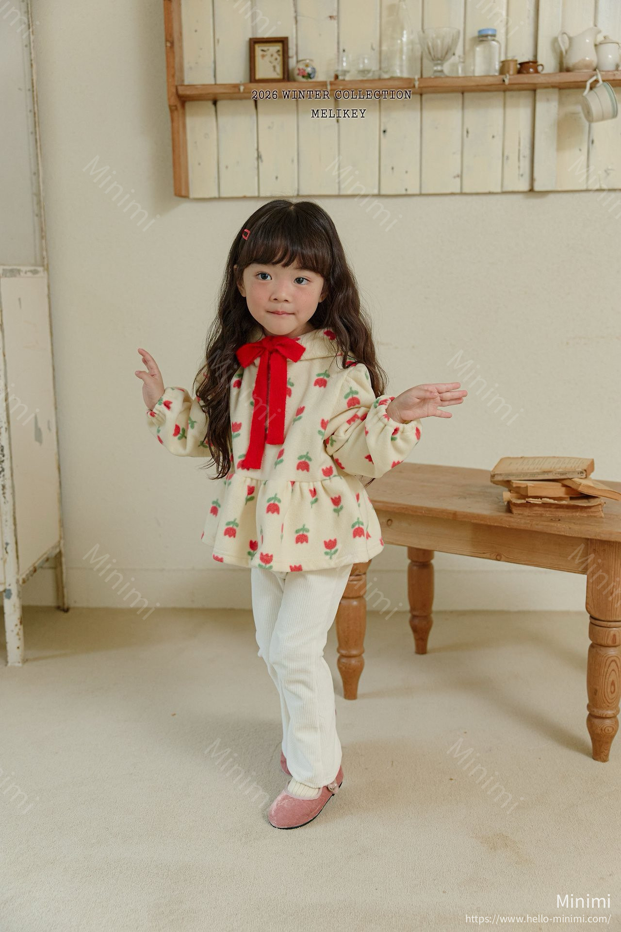 Melikey Flower Frill Hoodie 細節圖 13
