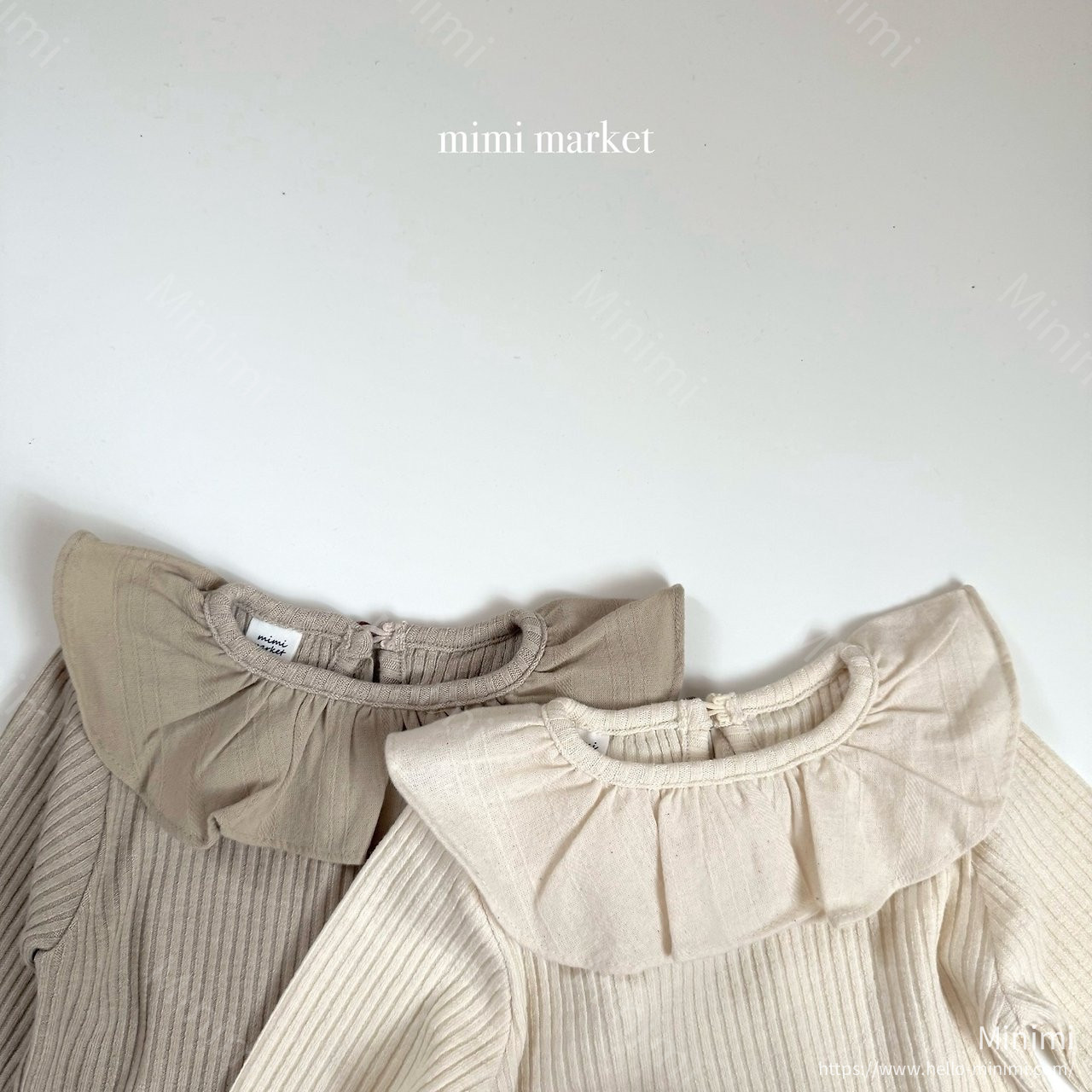 mimi-market Liz Collar Tee 細節圖 7