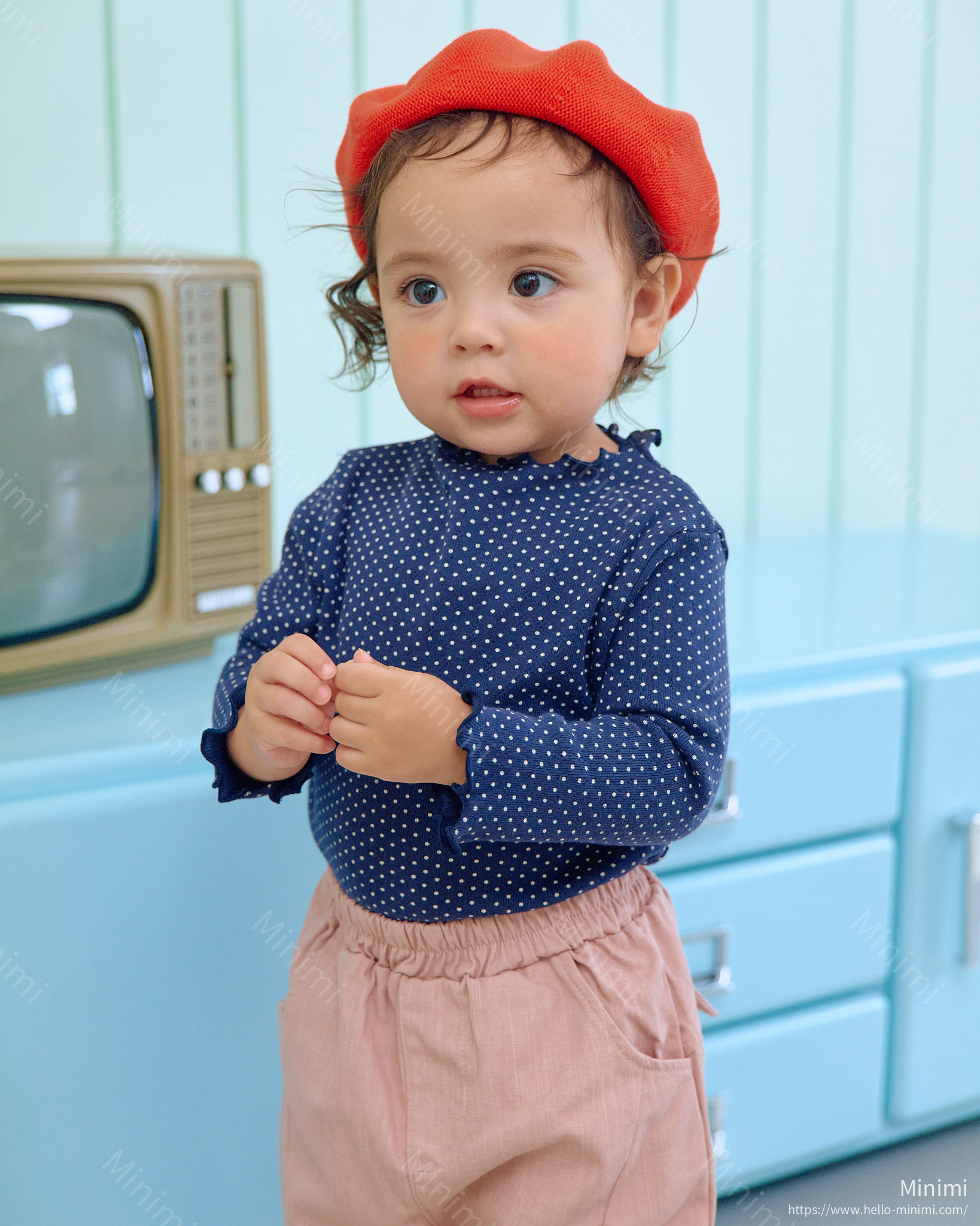 oott bebe Dot Ruffle T-shirt 細節圖 14