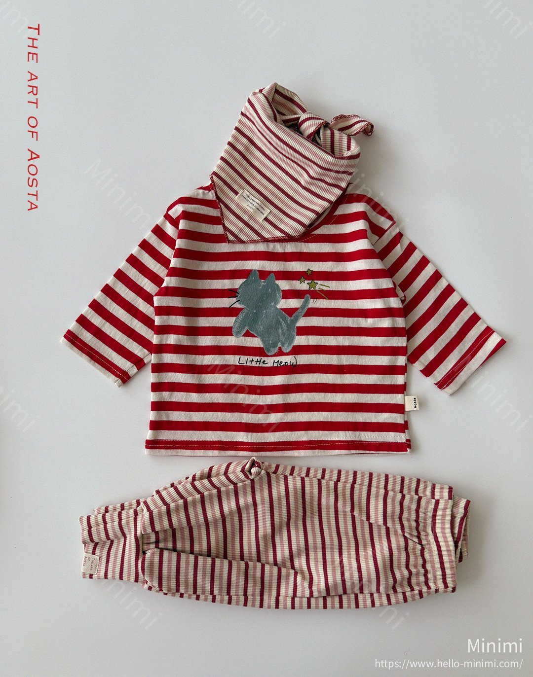 Aosta atelier Crayon Scarf 細節圖 13