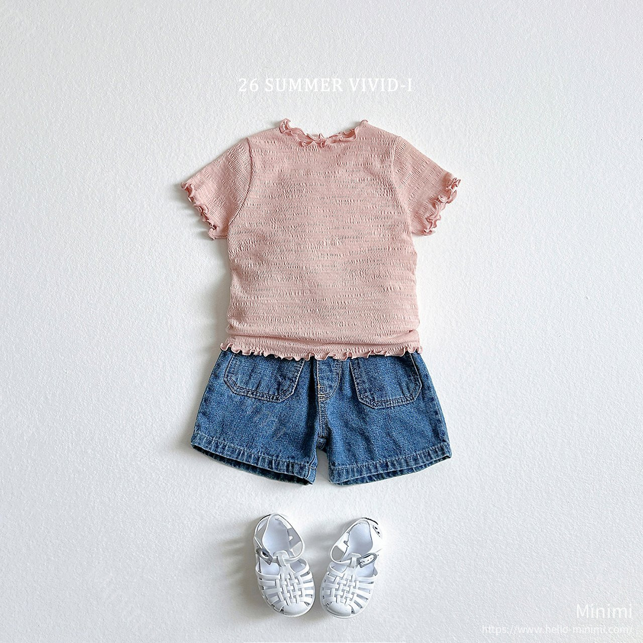 VIVID-I Yoryu Slub Fluted T-Shirt 細節圖 6